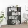 Glossy gray shelving/space divider 100x24x124 cm by vidaXL, Bookcases and shelves - Ref: Foro24-809196, Price: 61,61 €, Disco...