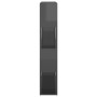 Glossy gray shelving/space divider 100x24x124 cm by vidaXL, Bookcases and shelves - Ref: Foro24-809196, Price: 62,29 €, Disco...