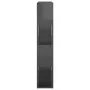 Glossy gray shelving/space divider 100x24x124 cm by vidaXL, Bookcases and shelves - Ref: Foro24-809196, Price: 61,61 €, Disco...