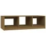 Massiver Couchtisch aus honigbraunem Kiefernholz, 110 x 50 x 34 cm von vidaXL, Couchtisch - Ref: Foro24-809915, Preis: 57,08 ...