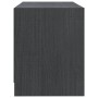 Massives Kiefernholz TV-Möbel grau 80x31x39 cm von vidaXL, TV-Möbel - Ref: Foro24-809896, Preis: 58,62 €, Rabatt: %