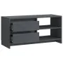 Massives Kiefernholz TV-Möbel grau 80x31x39 cm von vidaXL, TV-Möbel - Ref: Foro24-809896, Preis: 57,87 €, Rabatt: %