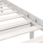 Weißer Massivholzbettrahmen Super King 180x200 cm von vidaXL, Betten und Lattenroste - Ref: Foro24-810098, Preis: 126,84 €, R...
