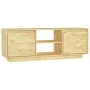 TV-Schrank aus massivem Kiefernholz, 110 x 30 x 40 cm von vidaXL, TV-Möbel - Ref: Foro24-809900, Preis: 71,52 €, Rabatt: %