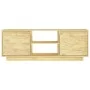 TV-Schrank aus massivem Kiefernholz, 110 x 30 x 40 cm von vidaXL, TV-Möbel - Ref: Foro24-809900, Preis: 71,52 €, Rabatt: %