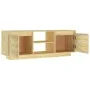 TV-Schrank aus massivem Kiefernholz, 110 x 30 x 40 cm von vidaXL, TV-Möbel - Ref: Foro24-809900, Preis: 71,52 €, Rabatt: %