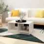 Couchtisch aus massivem Kiefernholz weiß 75x50x33,5 cm von vidaXL, Couchtisch - Ref: Foro24-809907, Preis: 42,25 €, Rabatt: %