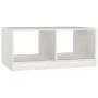 Couchtisch aus massivem Kiefernholz weiß 75x50x33,5 cm von vidaXL, Couchtisch - Ref: Foro24-809907, Preis: 42,25 €, Rabatt: %
