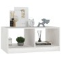 Solid white pine wood coffee table 75x50x33.5 cm by vidaXL, Coffee table - Ref: Foro24-809907, Price: 42,62 €, Discount: %