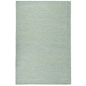 Turquoise flat weave outdoor rug 120x170 cm by vidaXL, Rugs - Ref: Foro24-340802, Price: 36,84 €, Discount: %