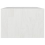 Couchtisch aus massivem Kiefernholz weiß 75x50x33,5 cm von vidaXL, Couchtisch - Ref: Foro24-809907, Preis: 42,62 €, Rabatt: %