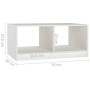Couchtisch aus massivem Kiefernholz weiß 75x50x33,5 cm von vidaXL, Couchtisch - Ref: Foro24-809907, Preis: 42,62 €, Rabatt: %