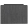 Solid gray pine wood coffee table 75x50x33.5 cm by vidaXL, Coffee table - Ref: Foro24-809908, Price: 39,64 €, Discount: %