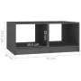 Couchtisch aus massivem grauem Kiefernholz, 75 x 50 x 33,5 cm von vidaXL, Couchtisch - Ref: Foro24-809908, Preis: 39,64 €, Ra...