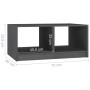 Solid gray pine wood coffee table 75x50x33.5 cm by vidaXL, Coffee table - Ref: Foro24-809908, Price: 39,64 €, Discount: %
