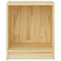 Solid mango wood bedside table 35.5x33.5x41.5 cm by vidaXL, Nightstands - Ref: Foro24-809919, Price: 29,44 €, Discount: %