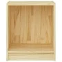 Solid mango wood bedside table 35.5x33.5x41.5 cm by vidaXL, Nightstands - Ref: Foro24-809919, Price: 29,05 €, Discount: %