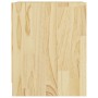 Solid mango wood bedside table 35.5x33.5x41.5 cm by vidaXL, Nightstands - Ref: Foro24-809919, Price: 29,44 €, Discount: %