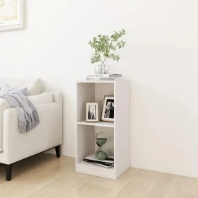 Beistellschrank aus massivem weißem Kiefernholz, 35,5 x 33,5 x 76 cm von vidaXL, Schließfächer und Lagerschränke - Ref: Foro2...