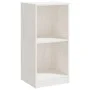 Beistellschrank aus massivem weißem Kiefernholz, 35,5 x 33,5 x 76 cm von vidaXL, Schließfächer und Lagerschränke - Ref: Foro2...