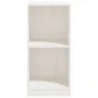 Beistellschrank aus massivem weißem Kiefernholz, 35,5 x 33,5 x 76 cm von vidaXL, Schließfächer und Lagerschränke - Ref: Foro2...