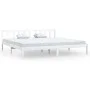 Solid white pine wood bed frame 200x200 cm by vidaXL, Beds and slatted bases - Ref: Foro24-810103, Price: 90,07 €, Discount: %