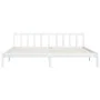 Solid white pine wood bed frame 200x200 cm by vidaXL, Beds and slatted bases - Ref: Foro24-810103, Price: 90,07 €, Discount: %