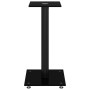 Lautsprecherständer, 2 Stück, schwarzes Hartglas, 1 Säule von vidaXL, Lautsprecherständer - Ref: Foro24-51808, Preis: 82,03 €...