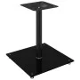 Soportes de altavoces 2 uds vidrio templado negro 1 pilar de vidaXL, Soportes para altavoces - Ref: Foro24-51811, Precio: 46,...