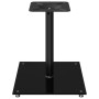 Lautsprecherständer, 2 Stück, schwarzes Hartglas, 1 Säule von vidaXL, Lautsprecherständer - Ref: Foro24-51811, Preis: 58,27 €...