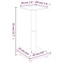 Speaker stands 2 units tempered glass silver black 1 pillar by vidaXL, Speaker stands - Ref: Foro24-51810, Price: 60,71 €, Di...