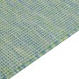 Türkisfarbener flachgewebter Outdoor-Teppich 120x170 cm von vidaXL, Teppiche - Ref: Foro24-340802, Preis: 36,84 €, Rabatt: %