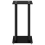 Speaker Stands 2pcs Black Tempered Glass 4 Pillars by vidaXL, Speaker stands - Ref: Foro24-51817, Price: 103,01 €, Discount: %