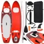 Red inflatable paddle surf board set 330x76x10 cm by vidaXL, Paddleboards - Ref: Foro24-93386, Price: 203,61 €, Discount: %