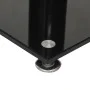 Speaker stands 2 units tempered black glass 3 pillars by vidaXL, Speaker stands - Ref: Foro24-51804, Price: 88,71 €, Discount: %