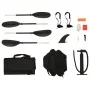 Kayak inflable poliéster rojo 424x81x31 cm de vidaXL, Kayaks - Ref: Foro24-93437, Precio: 531,77 €, Descuento: %