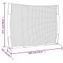 Steel and polyester baseball net black and red 369x107x271 cm by vidaXL, Baseball and softball - Ref: Foro24-93739, Price: 10...