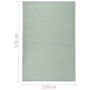 Türkisfarbener flachgewebter Outdoor-Teppich 120x170 cm von vidaXL, Teppiche - Ref: Foro24-340802, Preis: 36,84 €, Rabatt: %