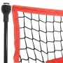 Portable black and red polyester baseball net 183x105x183 cm by vidaXL, baseballs - Ref: Foro24-93747, Price: 97,14 €, Discou...