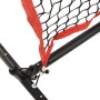 Red de béisbol portátil poliéster negro y rojo 183x105x183 cm de vidaXL, Pelotas de béisbol - Ref: Foro24-93747, Precio: 106,...