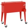 Roter Kühlwagen mit Rädern 92x43x89 cm von vidaXL, Kühlschränke - Ref: Foro24-93743, Preis: 172,00 €, Rabatt: %