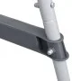 Gray steel pool ladder 84 cm by vidaXL, Pool stairs and ramps - Ref: Foro24-93804, Price: 61,11 €, Discount: %