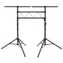 Soporte de luces acero negro 238x115x(180-300) cm de vidaXL, Efectos de iluminación - Ref: Foro24-70180, Precio: 152,80 €, De...
