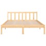 Estructura de cama madera maciza de pino 160x200 cm