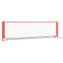 Black and red polyester tennis net 300x100x87 cm by vidaXL, tennis nets - Ref: Foro24-93756, Price: 71,04 €, Discount: %