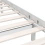 Solid white pine wood bed frame 120x200 cm by vidaXL, Beds and slatted bases - Ref: Foro24-810078, Price: 92,70 €, Discount: %
