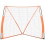 Red de béisbol acero y poliéster negro y naranja 183x182x183 cm de vidaXL, Béisbol y sóftbol - Ref: Foro24-93737, Precio: 73,...