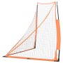Red de béisbol acero y poliéster negro y naranja 183x182x183 cm de vidaXL, Béisbol y sóftbol - Ref: Foro24-93737, Precio: 73,...