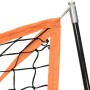 Red de béisbol acero y poliéster negro y naranja 183x182x183 cm de vidaXL, Béisbol y sóftbol - Ref: Foro24-93737, Precio: 73,...