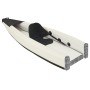 Black polyester inflatable kayak 375x72x31 cm by vidaXL, Kayaks - Ref: Foro24-93435, Price: 396,63 €, Discount: %
